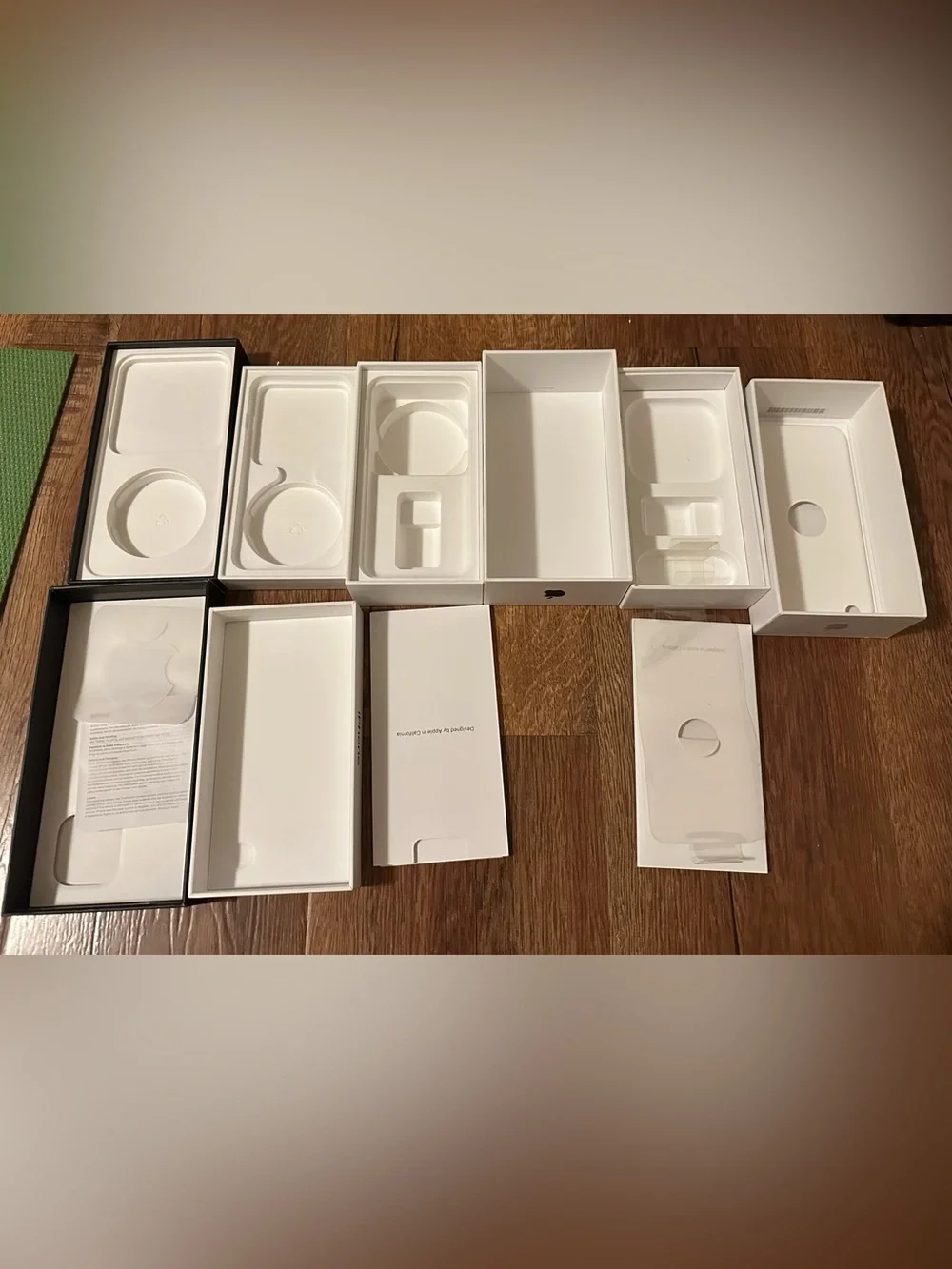 Lot Of 4, Apple iPhone Empty Boxes